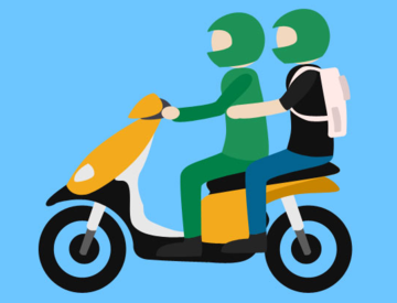 Perkembangan Transportasi Online di Desa Sikabau